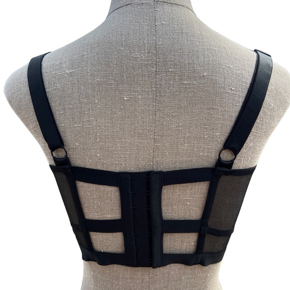 Victoria’s Secret Black Corset Top NWT - Picture 2 of 16
